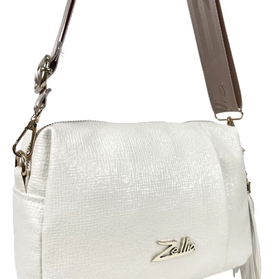 Zellia Női Oldaltáska Zlb210 Világos Beige - Shiny -