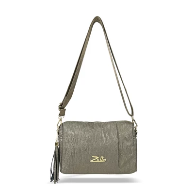 Zellia Női Oldaltáska Zlb210 Bronz  - Broove -