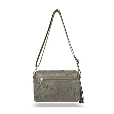 Zellia Női Oldaltáska Zlb210 Bronz  - Broove -