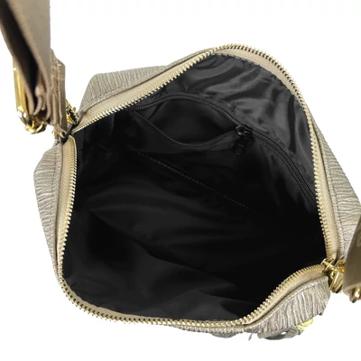 Zellia Női Oldaltáska Zlb210 Bronz  - Broove -