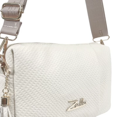 Zellia Női Oldaltáska Zlb210 Light Beige - Crown -