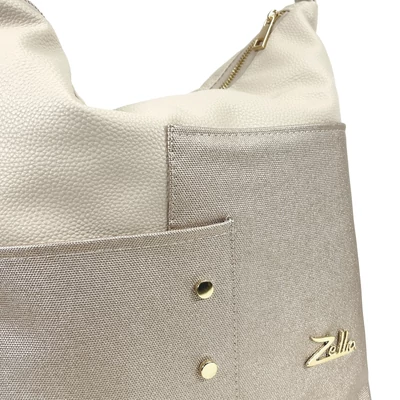 Zellia Női Válltáska Zlb232 Beige-Arany - Diamond -