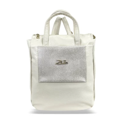 Zellia Női Hátizsák Zlb245 Világos Beige-Arany - Shiny -