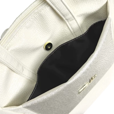 Zellia Női Hátizsák Zlb245 Világos Beige-Arany - Shiny -