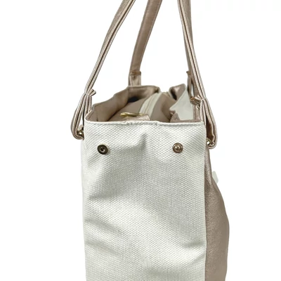 Zellia Női Válltáska Zlb248 Beige-Arany - Pearl-Brw -
