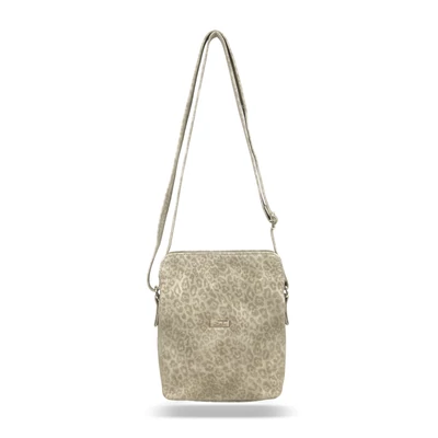 Zellia Női Oldaltáska Zvn22004 Beige - Ocelot -
