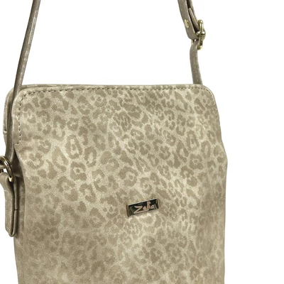 Zellia Női Oldaltáska Zvn22004 Beige - Ocelot -