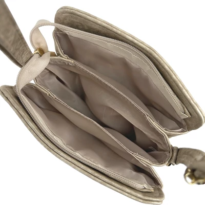 Zellia Női Oldaltáska Zvn22004 Beige - Ocelot -