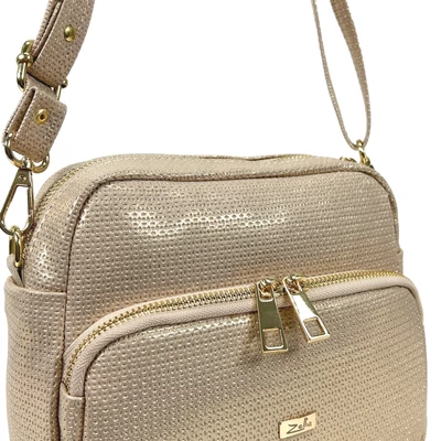 Zellia Női Oldaltáska Zvn24010 Rosegold - Csillámos -