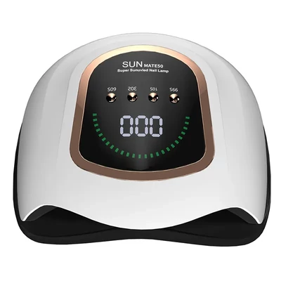 Műkörmös Uv/Led Lámpa | SUN MATE 50 | 200W / 30W ( MAX ) | FEHÉR - QQF-231004