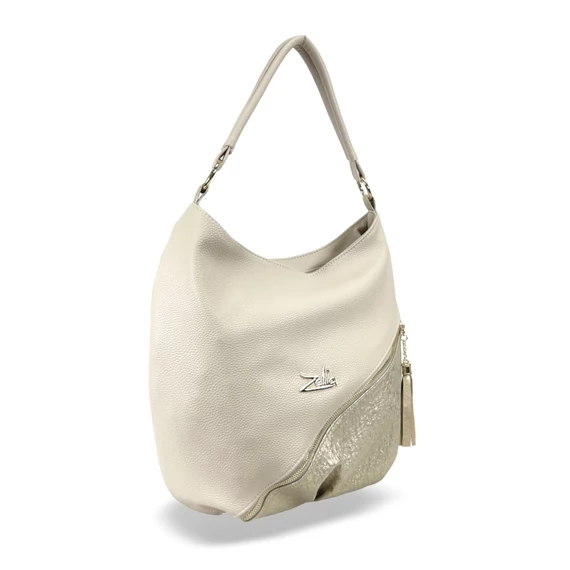 Zellia Női Válltáska 22010 Beige-Arany - Strus -