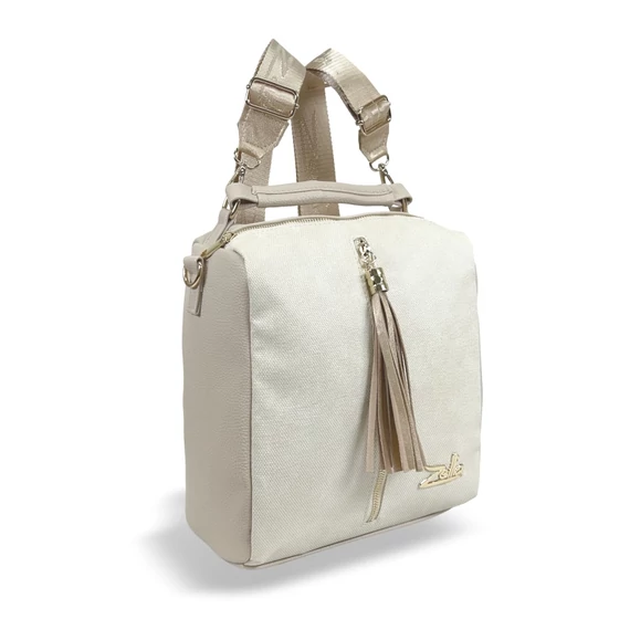 Zellia Női Hátizsák 22112 Beige-Arany - Pearl -