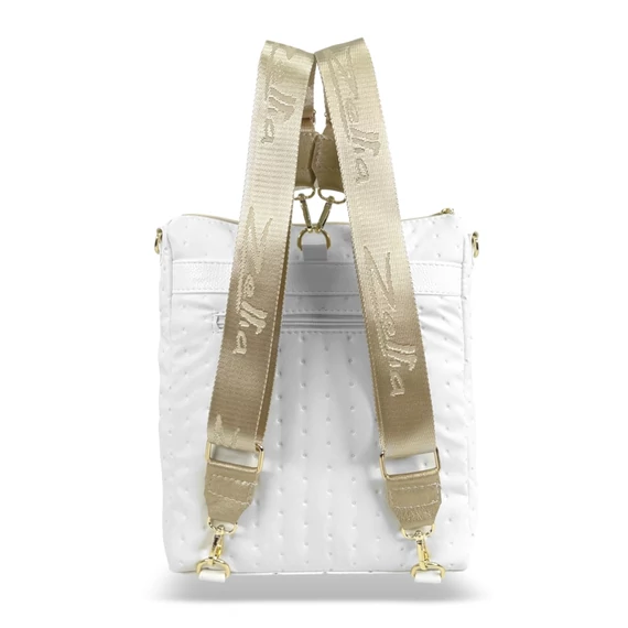 Zellia Női Hátizsák 23137 - Fehér-Arany-Beige - Ss -