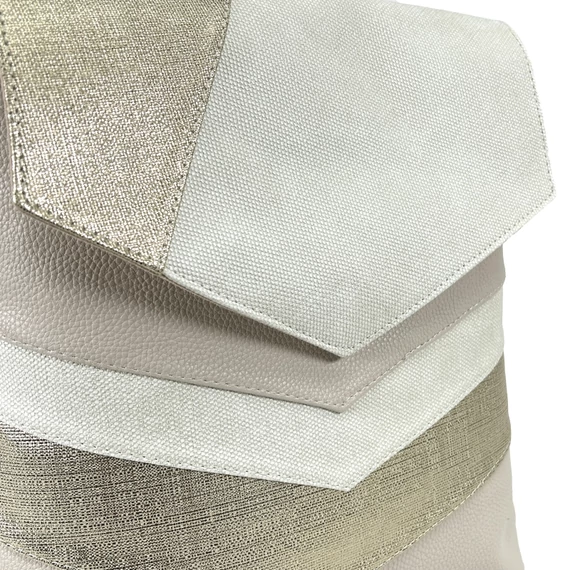 Zellia Női Hátizsák 24031 Beige-Arany - Ch-Pearl -