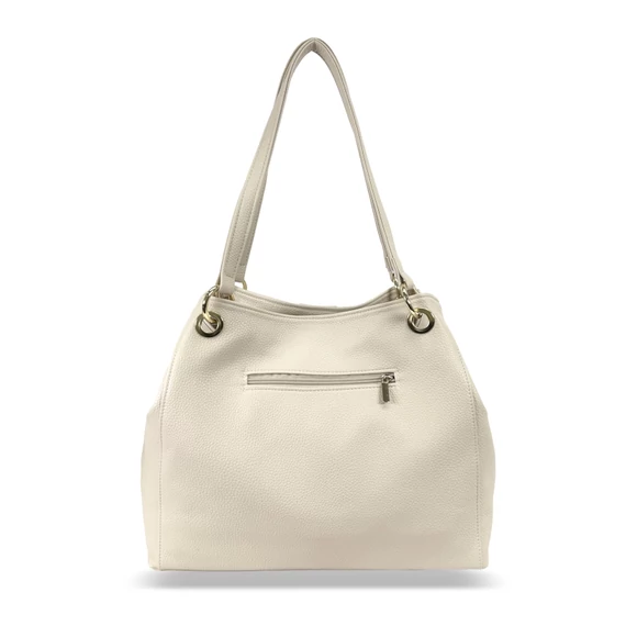 Zellia Női Válltáska 24077 Beige-Arany - Pearl -
