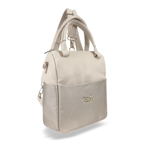 Zellia Női Hátizsák 24136 Beige-Arany - Diamond -