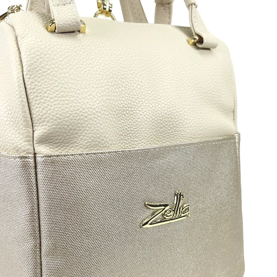 Zellia Női Hátizsák 24136 Beige-Arany - Diamond -