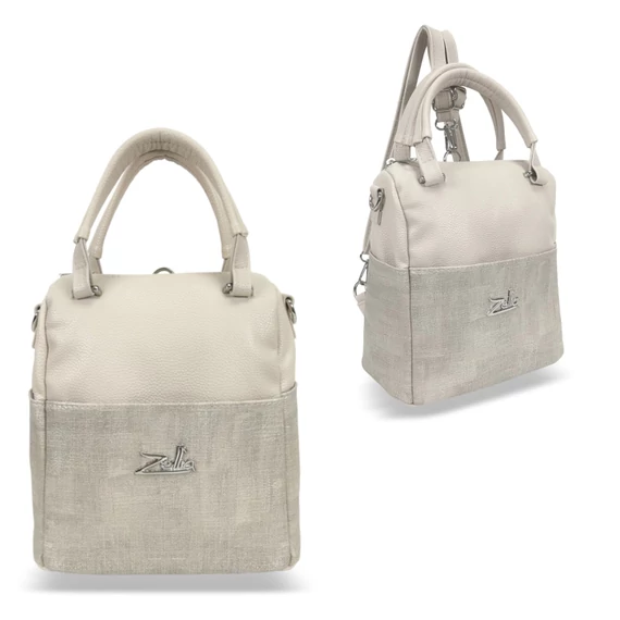 Zellia Női Hátizsák 24136 Beige-Arany - Ch -