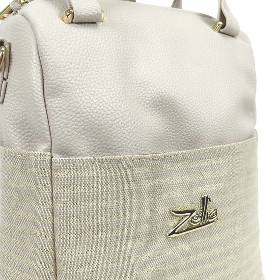 Zellia Női Hátizsák 24136 Beige-Arany