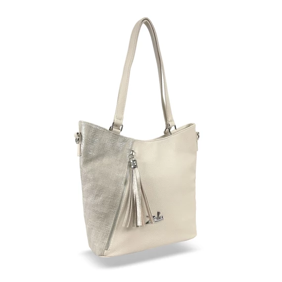 Zellia Női Válltáska 24167 Beige-Arany - Ch -