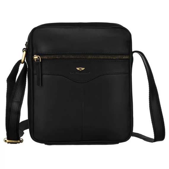 Peterson Férfi Bőr Oldaltáska Ptn 711-Opu-4703 Black - Black