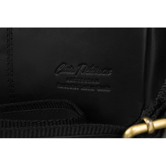 Peterson Férfi Bőr Oldaltáska Ptn 711-Opu-4703 Black - Black