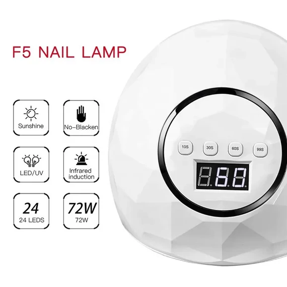 Műkörmös F6 Uv/Led Lámpa | 86W | FEHÉR - 82793