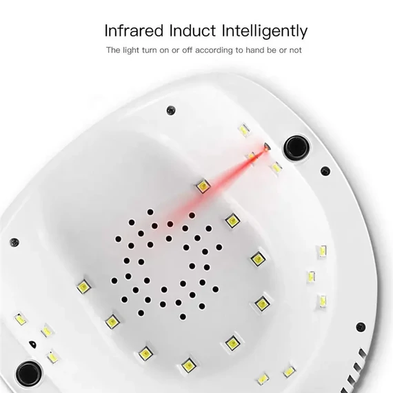 Műkörmös F6 Uv/Led Lámpa | 86W | FEHÉR - 82793