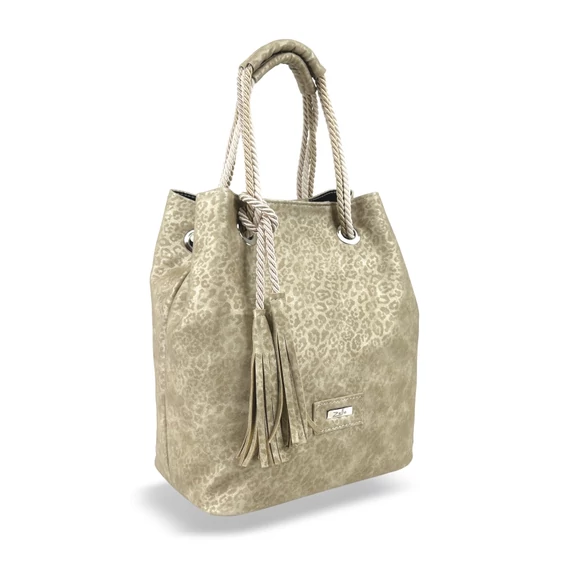 Zellia Női Válltáska C200 Beige - Párduc-