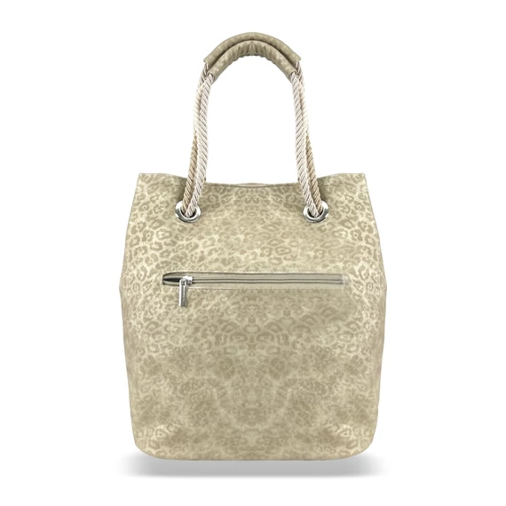 Zellia Női Válltáska C200 Beige - Párduc-