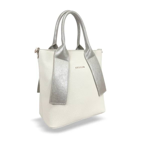 Zellia Női Kézitáska H728 Beige-Shiny Gold - D217 -