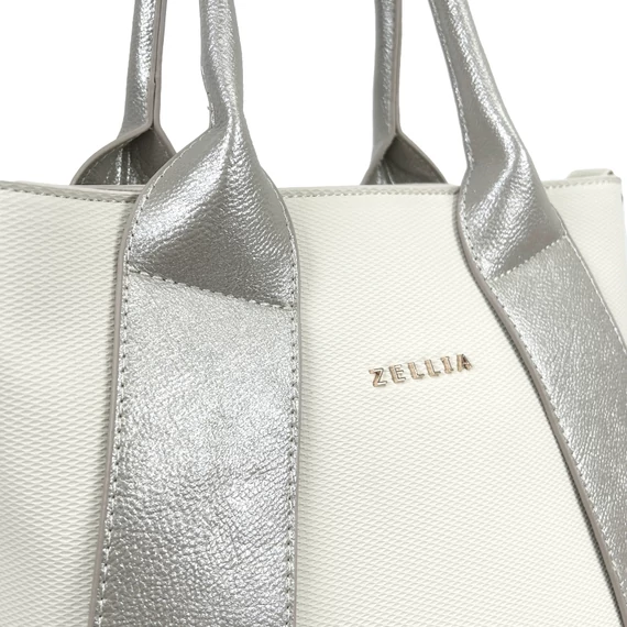 Zellia Női Kézitáska H728 Beige-Shiny Gold - D217 -