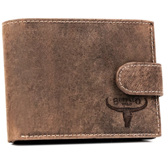 Férfi Bőr Pénztárca Mr-02L-Baw-Bl-8819 Brown