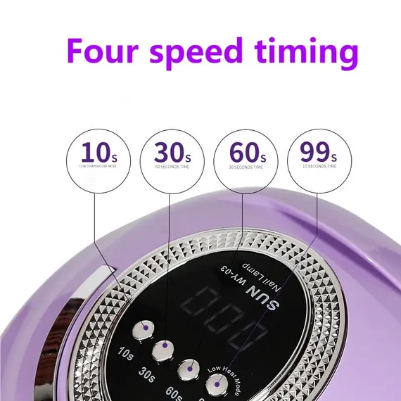 Műkörmös Uv/Led Lámpa | 268W | LILA - QQF-231003