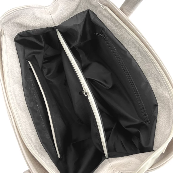 Zellia Női Kézitáska Td39 Beige Lakk - P -