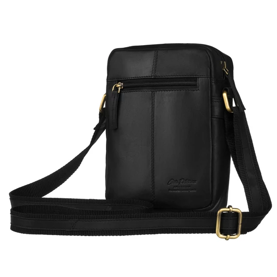 Peterson Férfi Bőr Oldaltáska Ptn Yp002-Opu-4642 Black - Black