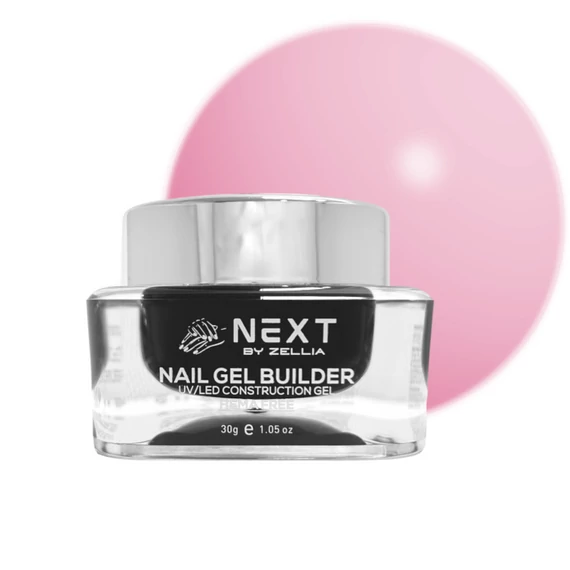 Next By Zellia Gel Builder / Epítő Zselé 30G - Hema Free - Zgb-010 - Salmon