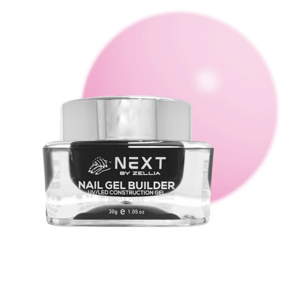 Next By Zellia Gel Builder / Epítő Zselé 30G - Hema Free - Zgb-011 - Bubble Gum