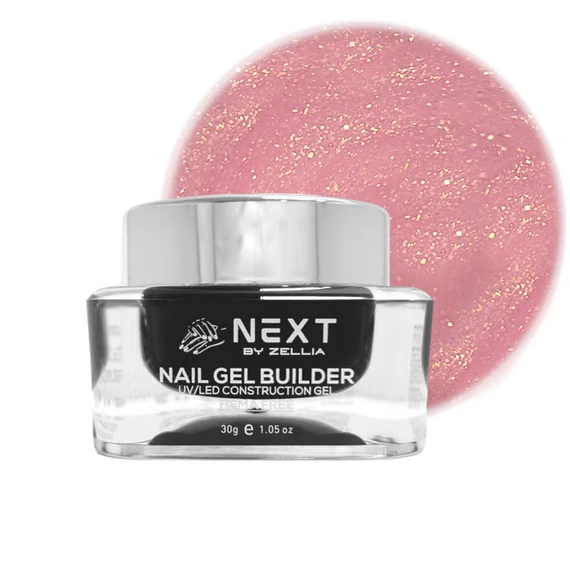 Next By Zellia Gel Builder / Epítő Zselé 30G - Hema Free - Zgb-015 - Crystal 