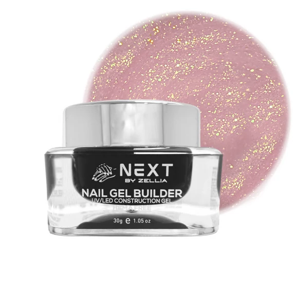 Next By Zellia Gel Builder / Epítő Zselé 30G - Hema Free - Zgb-016 - Golden Mine