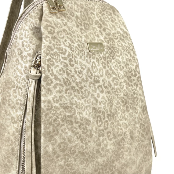 Zellia Női Hátizsák Zvn24003 Beige - Ocelot -