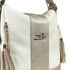Zellia Női Válltáska/Hátizsáká Alakítható 22184 Beige-Arany - Pearl-Brw -