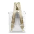 Zellia Női Hátizsák 23137 - Fehér-Arany-Beige - Ss -