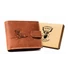 Férfi bőr pénztárca n992l-chm-dog-1-7605 cognac - világos barna
